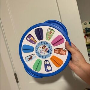 Interactive Blue Animal Sound Learning Toy